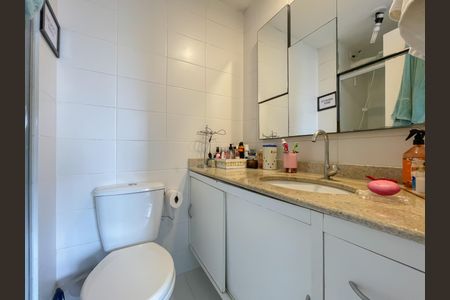 Banheiro da Suíte de apartamento à venda com 2 quartos, 62m² em Presidente Altino, Osasco