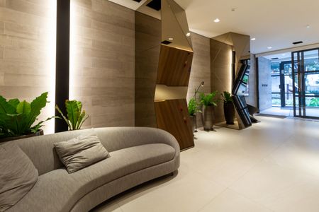 Apartamento para alugar com 41m², 1 quarto e 1 vaga Apartamento para alugar com 41m², 1 quarto e 1 vagaÁrea comum - Hall