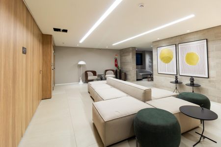 Apartamento para alugar com 41m², 1 quarto e 1 vaga Apartamento para alugar com 41m², 1 quarto e 1 vagaÁrea comum - Lounge Café