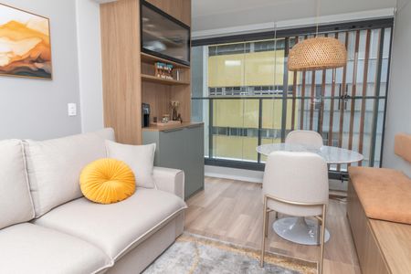 Apartamento para alugar com 41m², 1 quarto e 1 vaga Apartamento para alugar com 41m², 1 quarto e 1 vagaSala