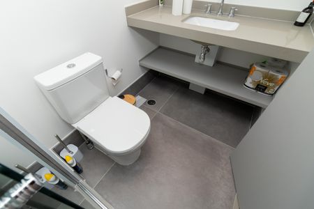 Apartamento para alugar com 41m², 1 quarto e 1 vaga Apartamento para alugar com 41m², 1 quarto e 1 vagaBanheiro da Suite