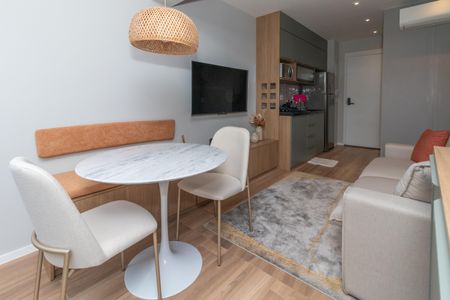 Sala de apartamento para alugar com 1 quarto, 41m² em Perdizes, São Paulo