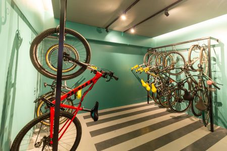 Apartamento para alugar com 41m², 1 quarto e 1 vaga Apartamento para alugar com 41m², 1 quarto e 1 vagaÁrea comum - Bicicletário