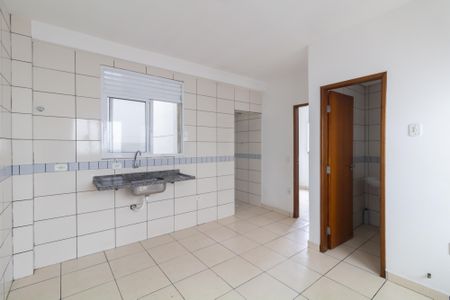 Sala/Cozinha de apartamento para alugar com 1 quarto, 32m² em Jardim Lideranca, São Paulo