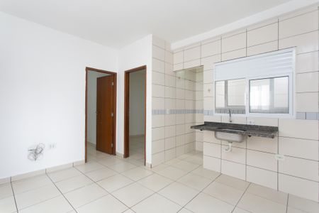 Sala / Cozinha  de apartamento para alugar com 2 quartos, 38m² em Jardim Lideranca, São Paulo