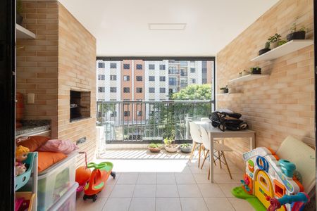 Apartamento à venda com 111m², 3 quartos e 2 vagasVaranda gourmet