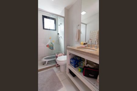 Apartamento à venda com 111m², 3 quartos e 2 vagasBanheiro da Suíte 1