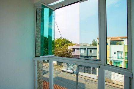 Varanda do quarto 1 de casa à venda com 3 quartos, 142m² em Vila Pires, Santo André