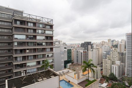 Studio à venda com 25m², 1 quarto e sem vagaVista da Varanda do Quarto