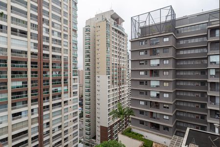 Studio à venda com 25m², 1 quarto e sem vagaVista da Varanda do Quarto