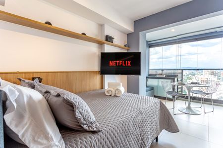 Apartamento para alugar com 28m², 1 quarto e sem vaga Apartamento para alugar com 28m², 1 quarto e sem vagaSala - Quarto