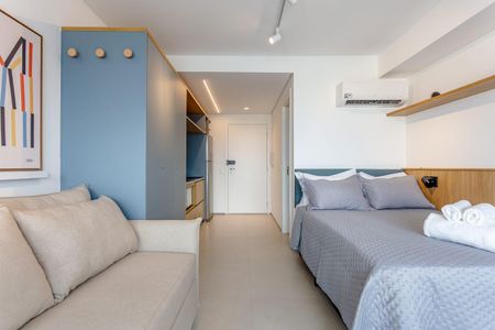 Apartamento para alugar com 28m², 1 quarto e sem vaga Apartamento para alugar com 28m², 1 quarto e sem vagaSala - Quarto