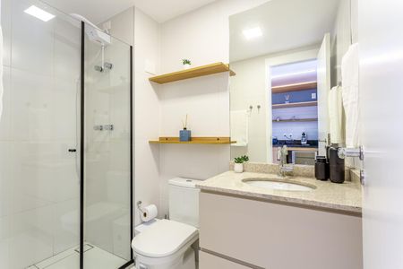 Apartamento para alugar com 28m², 1 quarto e sem vaga Apartamento para alugar com 28m², 1 quarto e sem vagaBanheiro