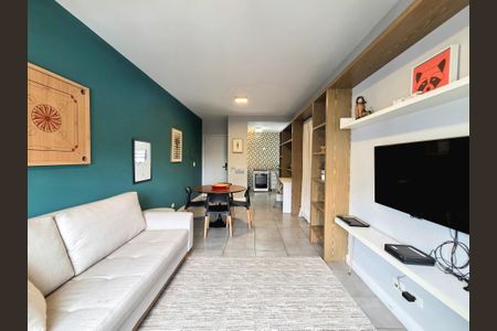 Apartamento à venda com 58m², 1 quarto e sem vaga Apartamento à venda com 58m², 1 quarto e sem vagaSala