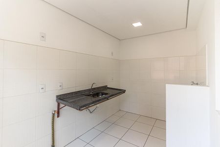 Cozinha de kitnet/studio para alugar com 1 quarto, 27m² em Campos Elíseos, São Paulo
