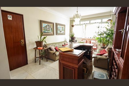 Sala de apartamento à venda com 3 quartos, 120m² em Santa Lúcia, Belo Horizonte