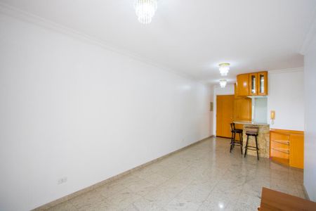 Sala de apartamento para alugar com 1 quarto, 60m² em Jardim, Santo André