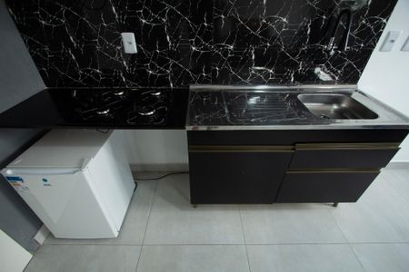 Studio para alugar com 35m², 1 quarto e 1 vaga Studio para alugar com 35m², 1 quarto e 1 vagaCozinha