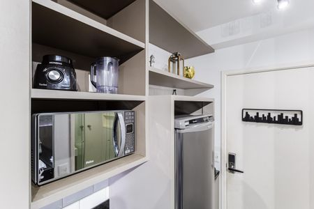Studio à venda com 25m², 1 quarto e sem vagaCozinha