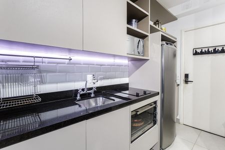 Studio à venda com 25m², 1 quarto e sem vagaCozinha