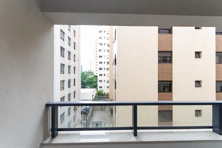 Apartamento para alugar com 25m², 1 quarto e sem vagaVaranda