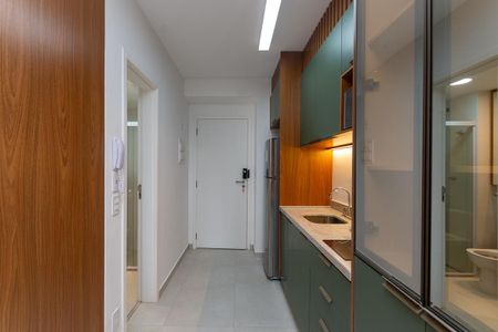 Apartamento para alugar com 25m², 1 quarto e sem vagaCozinha Americana