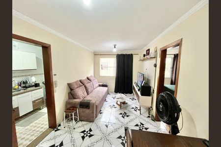 Sala de apartamento à venda com 1 quarto, 45m² em Lauzane Paulista, São Paulo