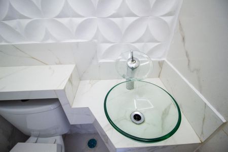 Casa de condomínio para alugar com 70m², 3 quartos e 1 vagaLavabo