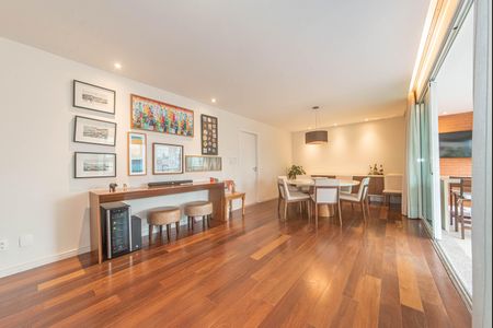 Sala de apartamento para alugar com 3 quartos, 167m² em Brooklin, São Paulo