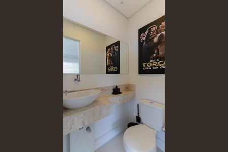 Apartamento à venda com 203m², 3 quartos e 3 vagasLavabo da sala de TV