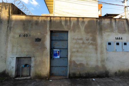 Studio para alugar com 20m², 1 quarto e sem vagaFachada com Placa