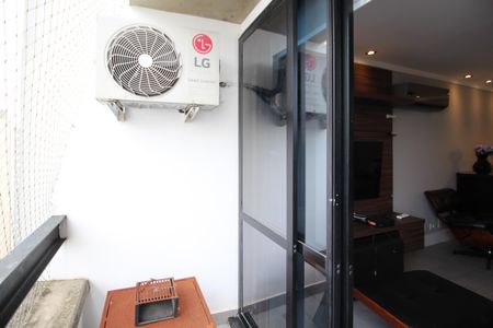 Varanda da Sala de apartamento para alugar com 1 quarto, 70m² em Planalto Paulista, São Paulo