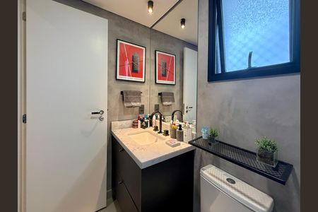 Apartamento para alugar com 94m², 3 quartos e 2 vagasBanheiro Social 