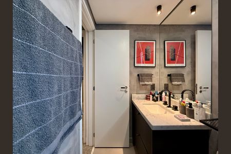 Apartamento para alugar com 94m², 3 quartos e 2 vagasBanheiro Social 