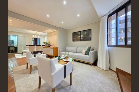 Apartamento à venda com 260m², 5 quartos e 3 vagas Apartamento à venda com 260m², 5 quartos e 3 vagasSala