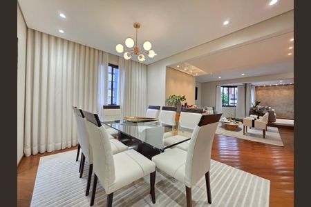 Sala  de apartamento à venda com 5 quartos, 260m² em Santo Antônio, Belo Horizonte