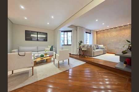 Sala  de apartamento à venda com 5 quartos, 260m² em Santo Antônio, Belo Horizonte