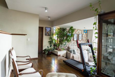 sala 2 de apartamento à venda com 3 quartos, 180m² em São Lucas, Belo Horizonte