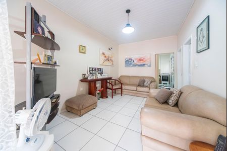 Sala de casa para alugar com 2 quartos, 72m² em Campestre, Santo André