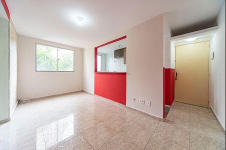 Sala de apartamento para alugar com 2 quartos, 48m² em Parque Sao Vicente, Santo André