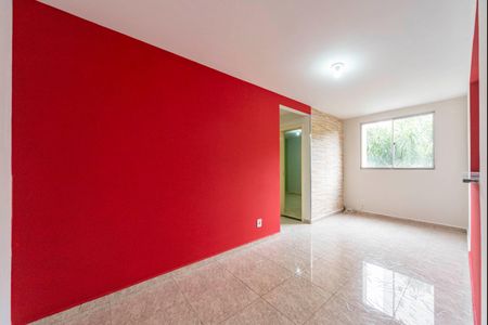 Sala de apartamento para alugar com 2 quartos, 48m² em Parque Sao Vicente, Santo André