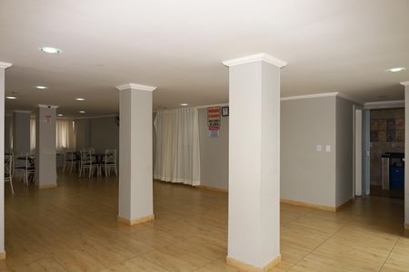 Apartamento para alugar com 45m², 2 quartos e 1 vagaÁrea comum - Salão de festas