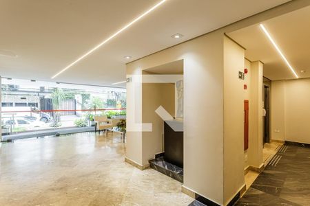 Apartamento para alugar com 46m², 1 quarto e 1 vaga Apartamento para alugar com 46m², 1 quarto e 1 vagaHall