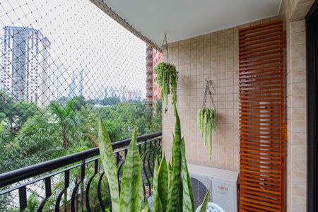 Varanda da Sala de apartamento à venda com 3 quartos, 87m² em Santo Amaro, São Paulo