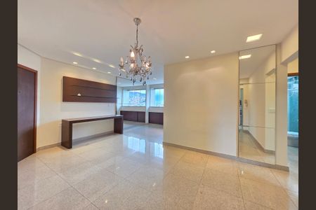 Sala de apartamento à venda com 3 quartos, 80m² em Coração de Jesus, Belo Horizonte