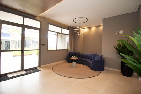 Apartamento para alugar com 68m², 2 quartos e 1 vagaHall social