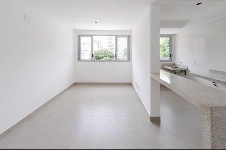 Sala de apartamento à venda com 2 quartos, 61m² em Santa Efigênia, Belo Horizonte