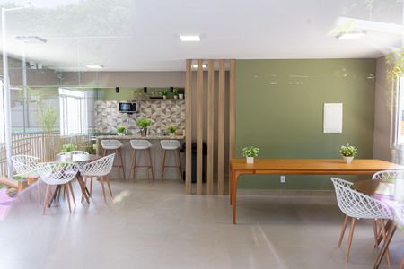 Apartamento para alugar com 42m², 2 quartos e 1 vagaÁrea comum - Salão de festas