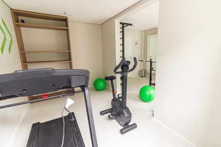 Apartamento para alugar com 27m², 1 quarto e sem vaga Apartamento para alugar com 27m², 1 quarto e sem vagaÁrea comum - Academia