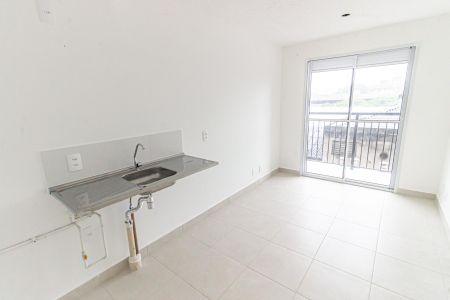 Sala/Cozinha de apartamento à venda com 1 quarto, 27m² em Brás, São Paulo